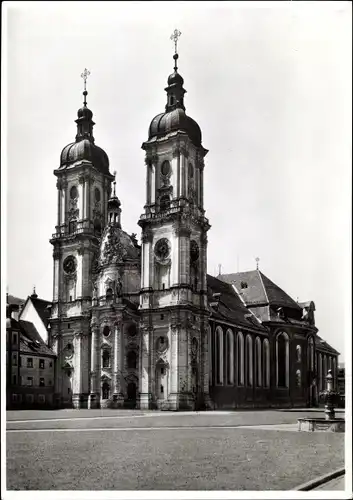 Ak Sankt Gallen Stadt Schweiz, Kathedrale