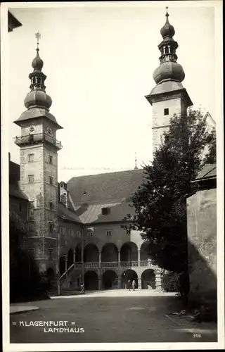 Ak Klagenfurt am Wörthersee Kärnten, Landhaus