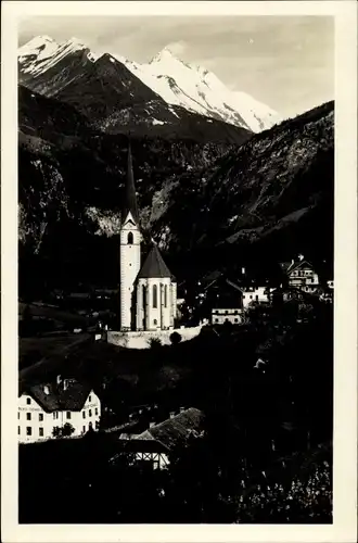 Ak Heiligenblut am Großglockner Kärnten, Blick auf Kirche
