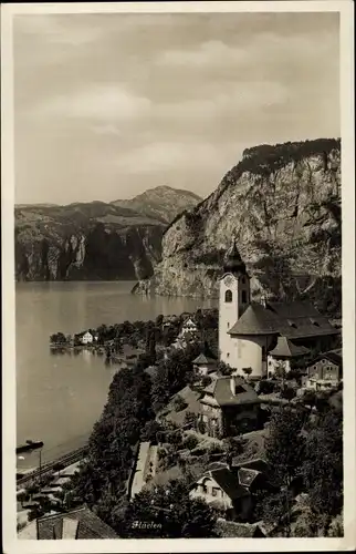 Ak Flüelen Kt. Uri Schweiz, Panorama