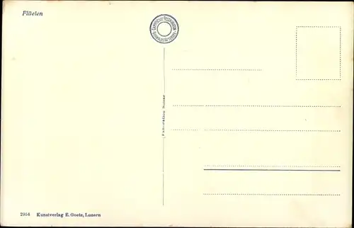 Ak Flüelen Kt. Uri Schweiz, Panorama