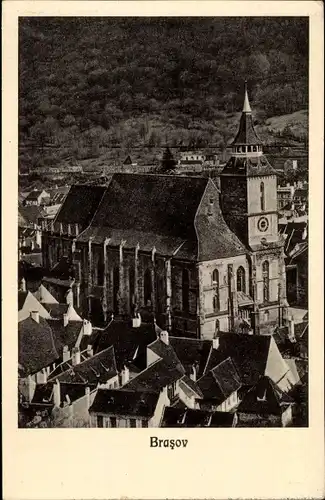 Ak Brașov Brassó Kronstadt Rumänien, Kirche, Stadt