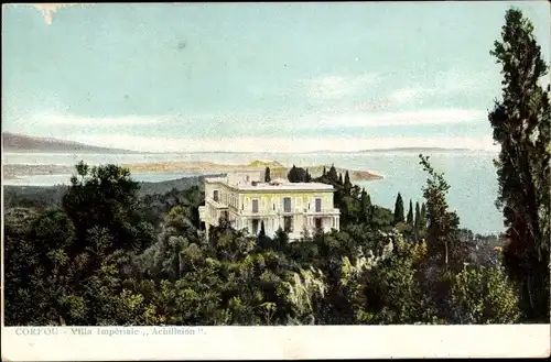 Ak Korfu Griechenland, Villa Imperiale Achilleion