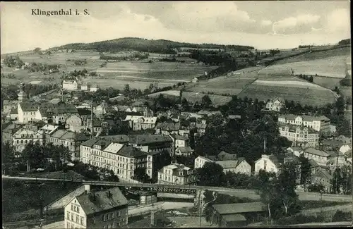 Ak Klingenthal im Vogtland Sachsen, Gesamtansicht
