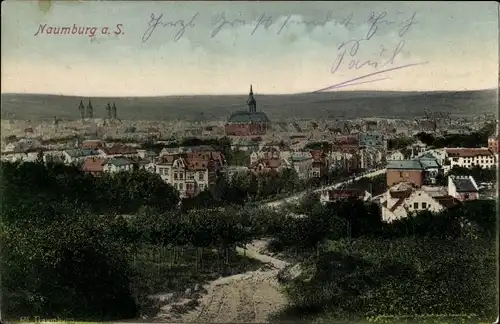 Ak Naumburg an der Saale, Gesamtansicht