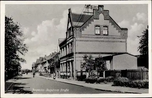 Ak Jeßnitz Jessnitz in Anhalt, Raguhner Straße