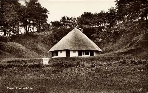 Ak Tarp in Schleswig Holstein, Fischerhütte