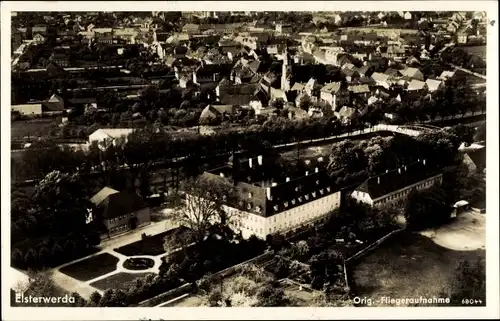 Ak Elsterwerda in Brandenburg, Luftaufnahme