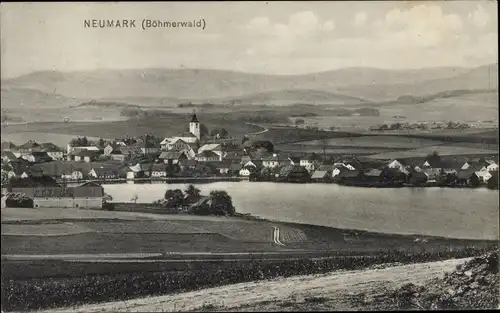 Ak Všeruby u Kdyně Neumark im Böhmerwald Region Pilsen, Panorama