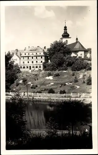 Ak Rokytnice v Orlických horách Rokitnitz im Adlergebirge Region Königgrätz, Teilansicht