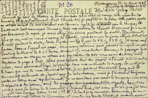 Ak Mostaganem Algerien, Caserne Colonieu