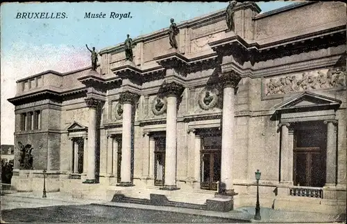 Ak Bruxelles Brüssel, Musee Royal