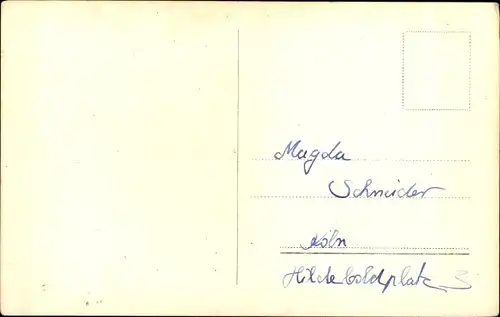 Ak Schauspielerin Magda Schneider, Portrait, Autogramm