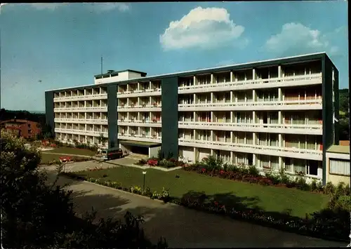 Ak Bad Kreuznach in Rheinland Pfalz, Kursanatorium Salinental, Außenansicht