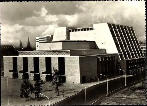 Ak Köln am Rhein, Neues Opernhaus, Außenansicht