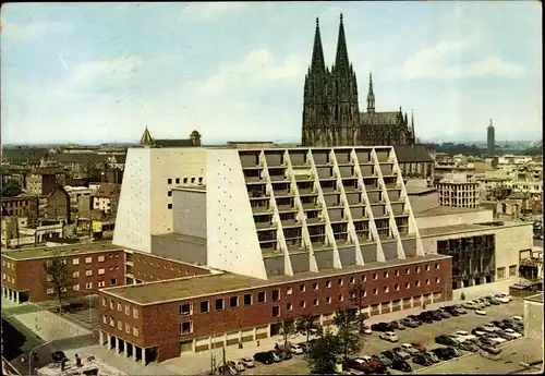 Ak Köln am Rhein, Opernhaus und Dom