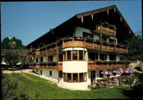 Ak Karlstein Bad Reichenhall in Oberbayern, Gästehaus Beer, Außenansicht