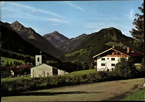 Ak Oberjoch Bad Hindelang im Oberallgäu, Teilansicht mit Rotspitze, Entschenkopf und Imberger-Horn