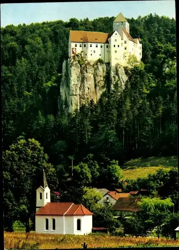 Ak Eichstätt in Oberbayern, Schloss Prunn, Kirche