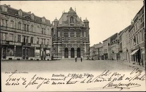 Ak Gosselies Charleroi Wallonien Hennegau, L'Hotel de Ville