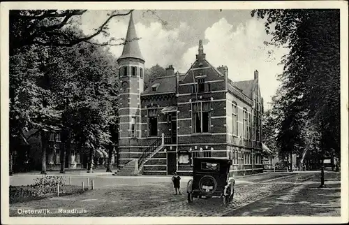 Ak Oisterwijk Nordbrabant Niederlande, Raadhuis