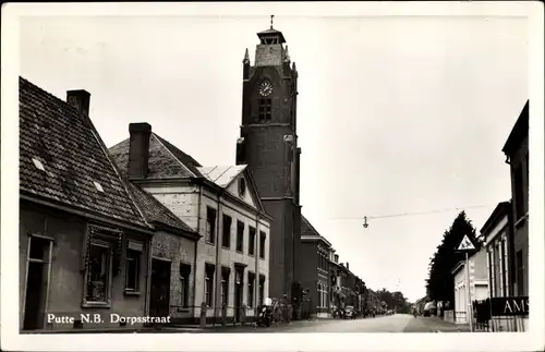 Ak Putte Woensdrecht Nordbrabant, Dorpstraat