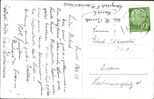 Ak Kassel in Hessen, Staatstheater, Außenansicht, Aueseite