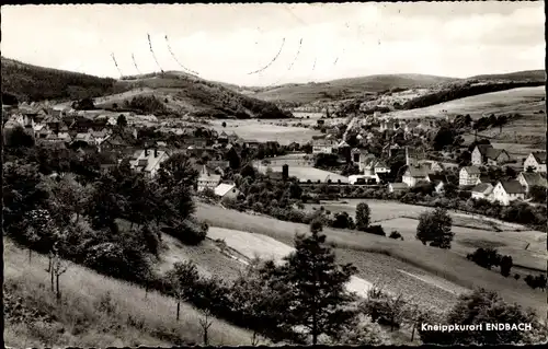 Ak Bad Endbach in Hessen, Blick auf den Ort mit Umgebung