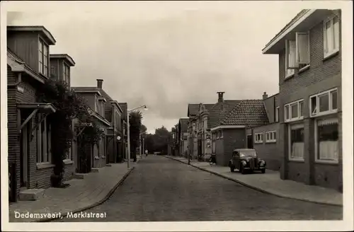 Ak Dedemsvaart Overijssel Niederlande, Marktstraat