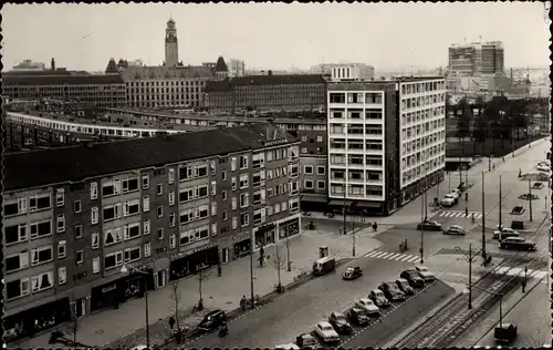 Ak Rotterdam Südholland Niederlande, Goudse Singel met Meent