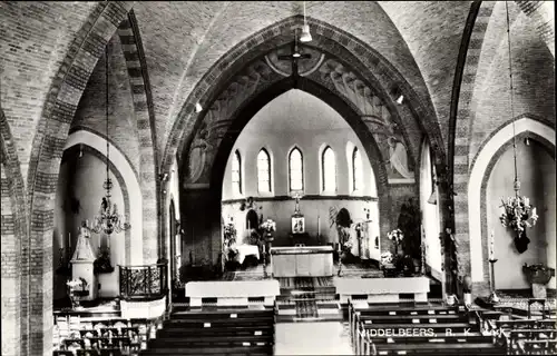 Ak Middelbeers Nordbrabant Niederlande, R. K. Kerk