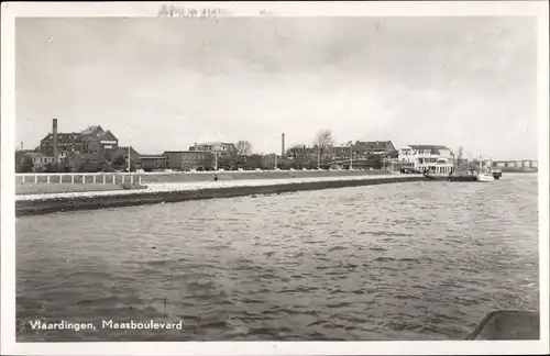Ak Vlaardingen Südholland, Maasboulevard