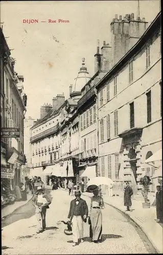 Ak Dijon Côte d'Or, Rue Piron