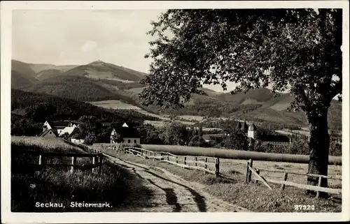 Ak Seckau in der Steiermark, schöne Detailansicht