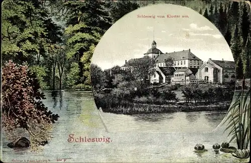 Ak Schleswig an der Schlei, Blick vom Kloster aus