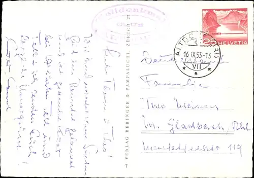 Ak Altdorf Kt Uri, Telldenkmal