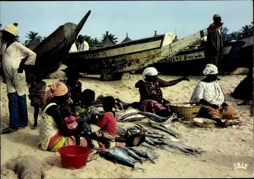 Ak Senegal, Fischverkäuferinnen