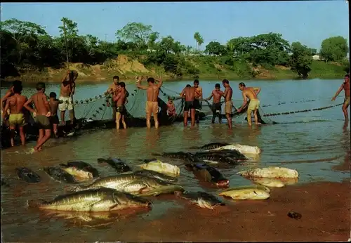 Ak Cuiabá Brasilien, Fishing on the Cuiabá river