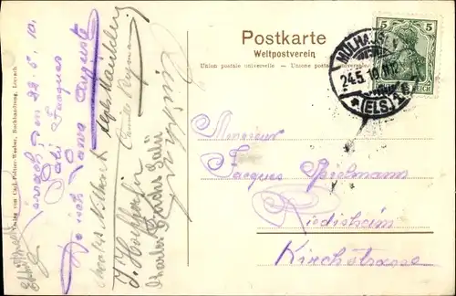 Ak Lörrach in Baden, Schützenhaus