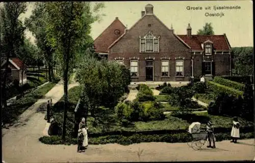 Ak IJsselmonde Südholland, Oostdijk, Kinderwagen