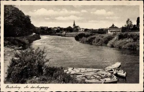 Ak Tschernjachowsk Insterburg Ostpreußen, An der Angerapp