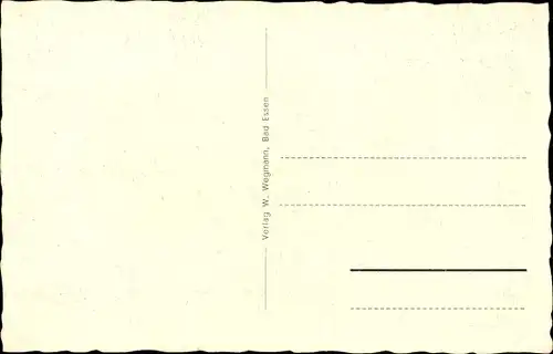 Ak Bad Essen in Niedersachsen, Bahnhofstraße