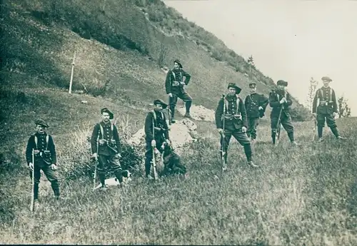 Foto Portugal, Portugiesische Infanterie, Soldaten in Uniform