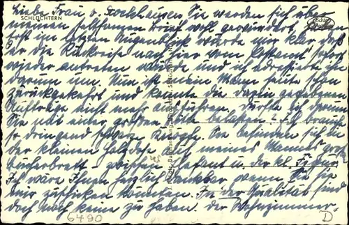 Ak Schlüchtern in Hessen, Panorama, Kirchtürme