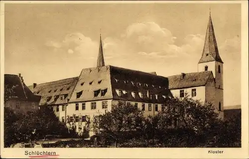 Ak Schlüchtern in Hessen, Kloster, Außenansicht