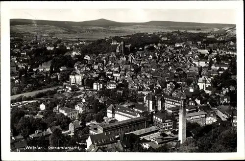 Ak Wetzlar in Hessen, Gesamtansicht der Stadt