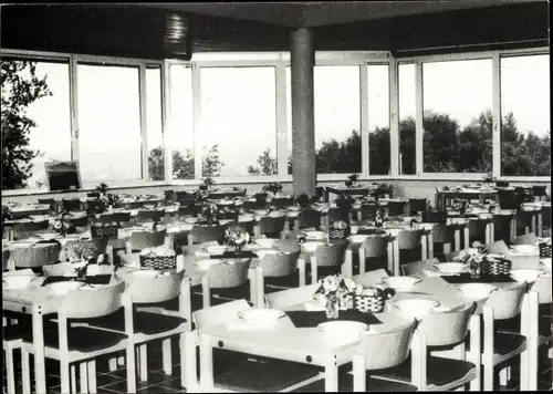 Ak Wilgersdorf Wilnsdorf Kreis Siegen, CVJM-Jugendbildungsstätte Siegerland, Speisesaal