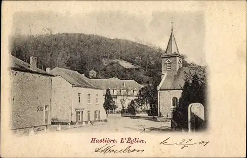 Ak Hastière Wallonien Namur, l'Eglise