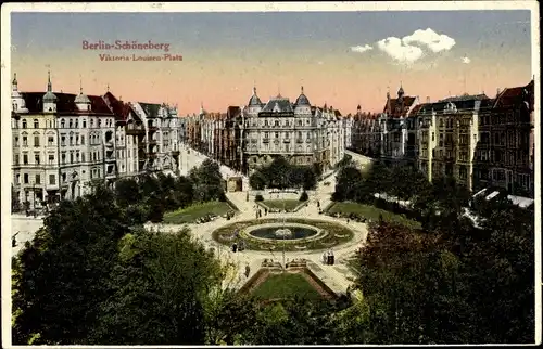 Ak Berlin Schöneberg, Viktoria Louisen Platz