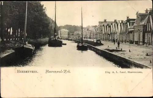 Ak Heerenveen Friesland Niederlande, Heerenwal-Fok